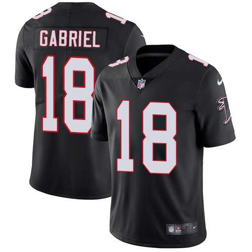 Nike Atlanta Falcons #18 Taylor Gabriel Black Alternate NFL Vapor Untouchable Limited Jersey,We sell and wholesale Nike Atlanta Falcons #18 Taylor Gabriel Black Alternate NFL Vapor Untouchable Limited Jersey on line form chian!